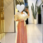 شلوار peachطلاکوب🌸✨