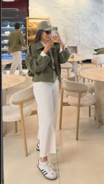 •بامبر جکت  olive✨ - Image 6
