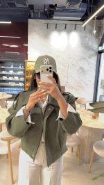 •بامبر جکت  olive✨ - Image 5