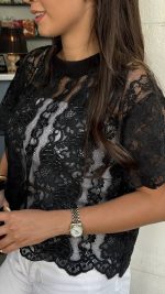 تیشرت دانتل BELLA ✨ - Image 4